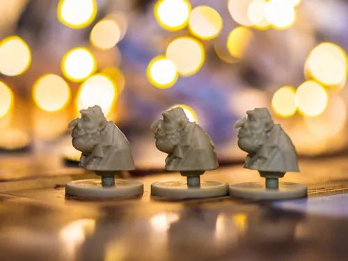 Figurines de chercheurs Victorian Masterminds